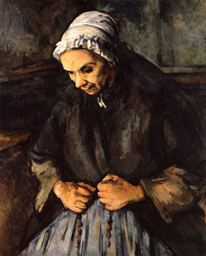 Paul Cezanne - 1896 Old woman