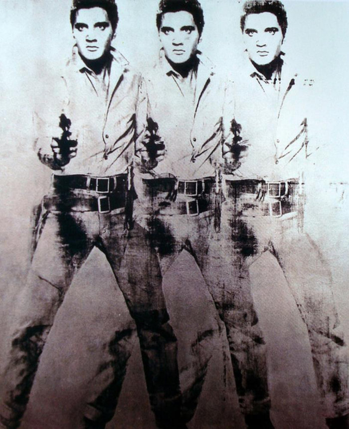 Andy Warhol -Triple Elvis