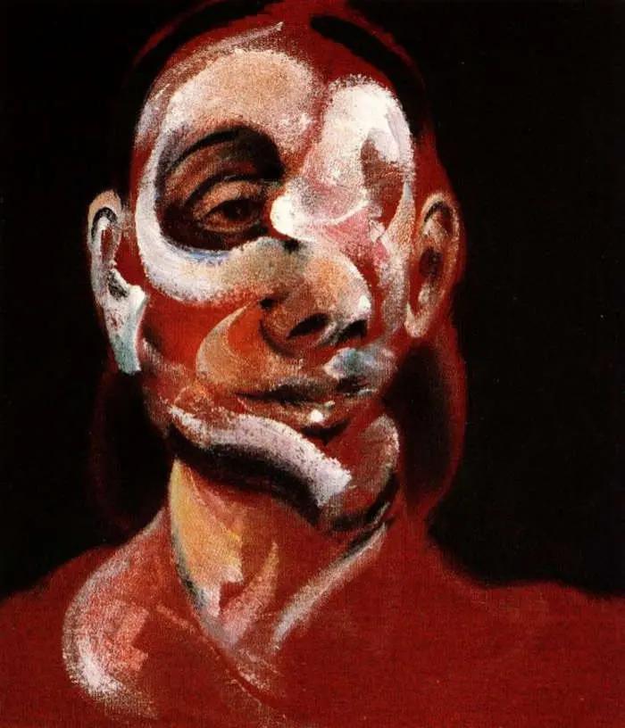 Francis Bacon portrait sketch