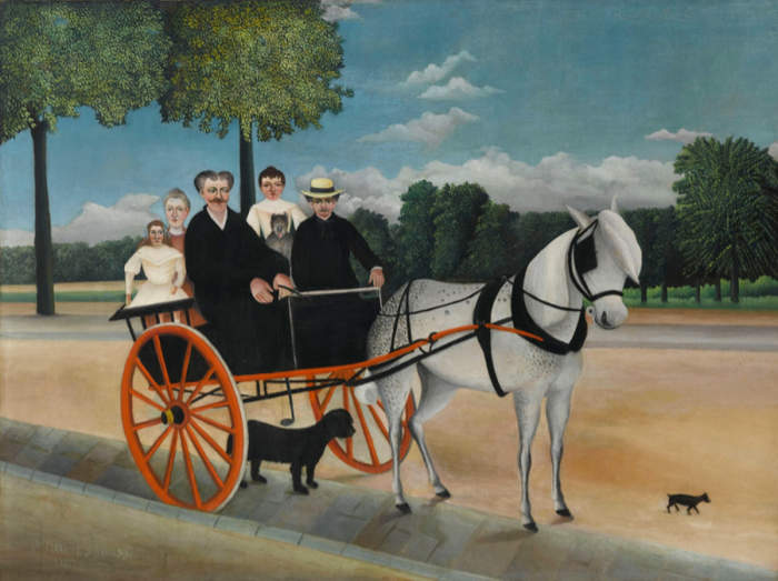 Henri Rousseau - Butcher's Cart