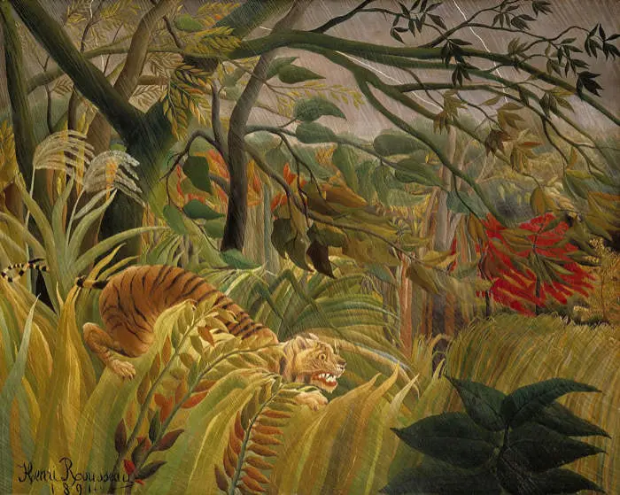 Henri Rousseau - Surprised