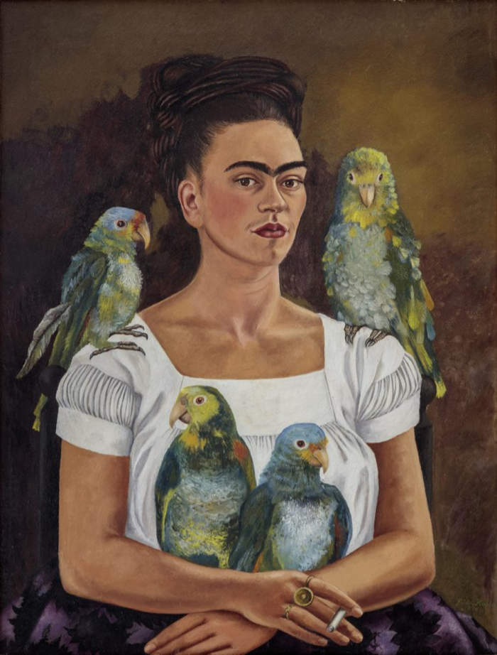 Frida - Kahlo - Me and My Parrots