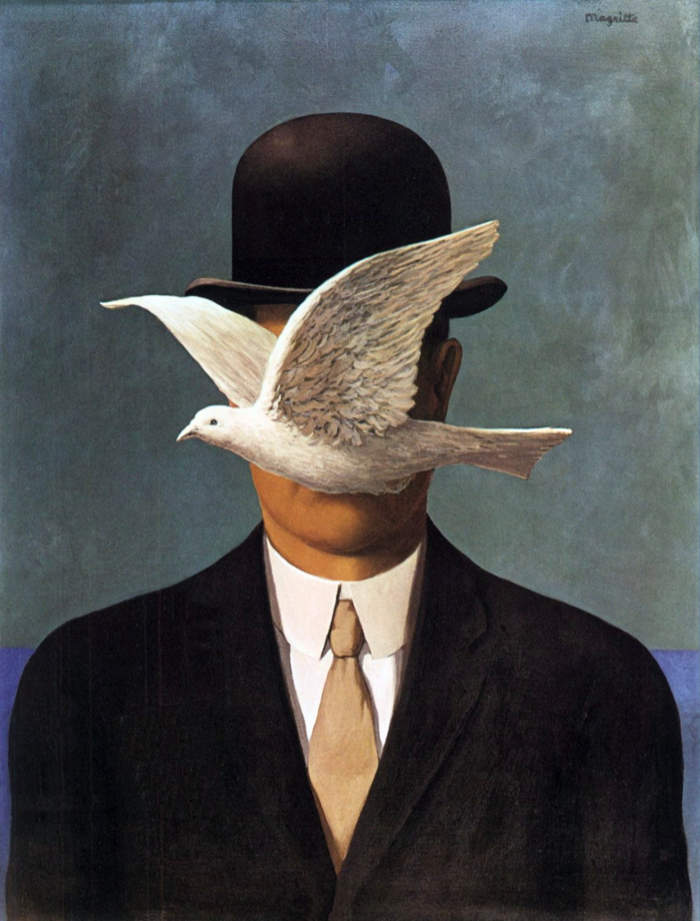 René Magritte - Bowler