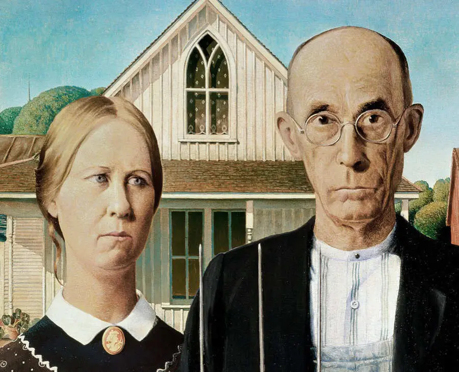 Grant Wood - American Gothic