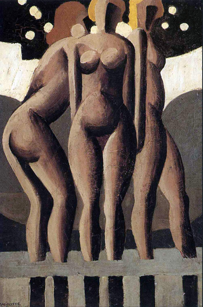 René Magritte - Bathers