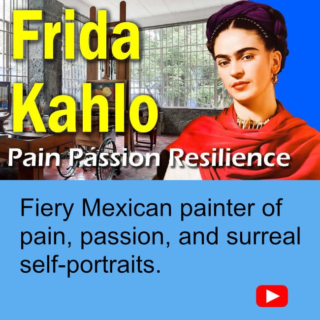 Frida Kahlo Mexican artist