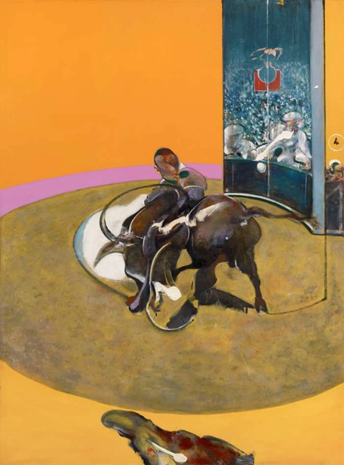 Francis Bacon study for bullfight 1969