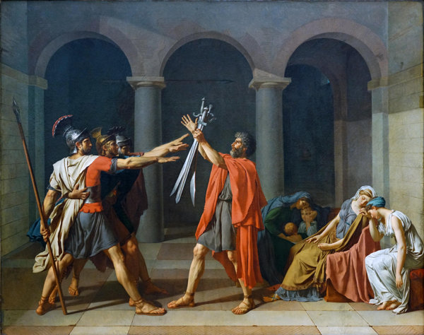 Jacques Louis David Oath of the Horatii