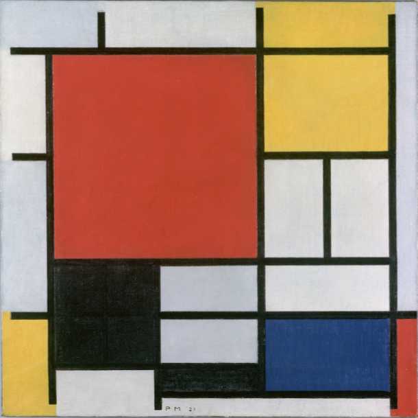 Composition 1921 - Piet Mondrian