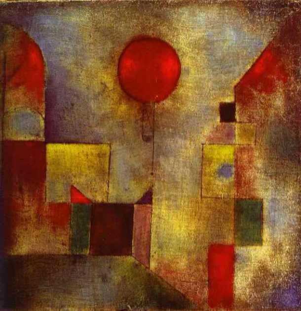 Red Balloon 1922 - Paul Klee