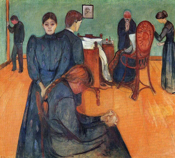 Edvard Munch - Death in the Sickroom