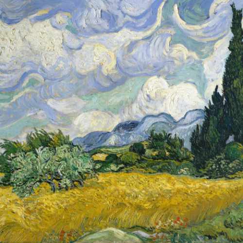 Cypress Trees - Vincent van Gogh
