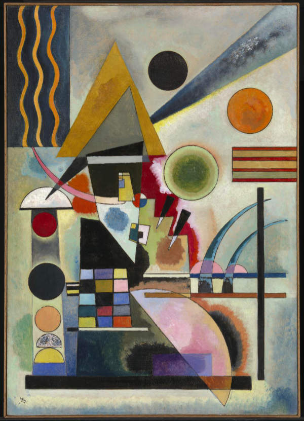 Wassily Kandinsky - Swinging 1925