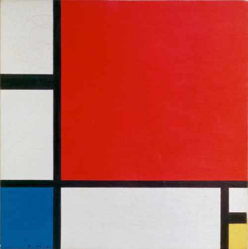 Composition with Red, Blue and Yellow - Piet Mondrian