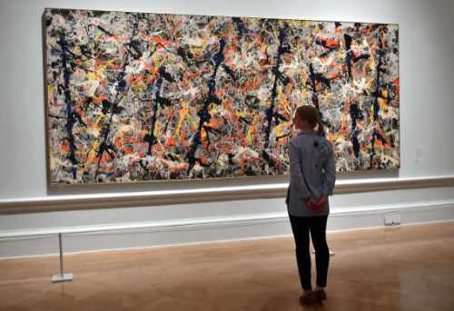 Blue Poles - Jackson Pollock