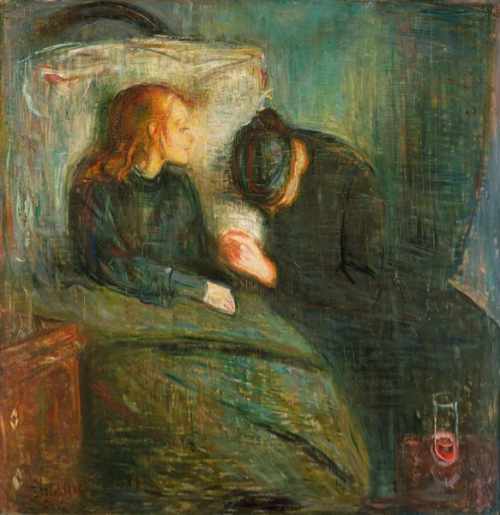 The Sick Child - Edvard Munch