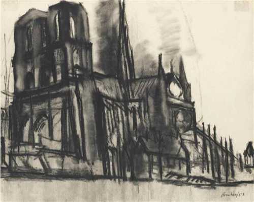 Notre Dame - David Bomberg