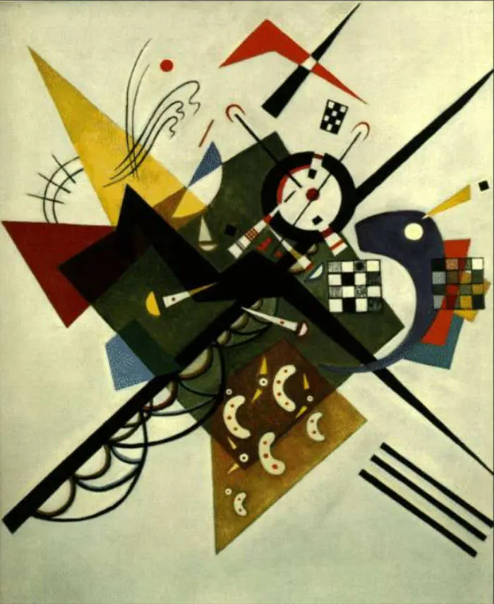 Wassily Kandinsky - On White II