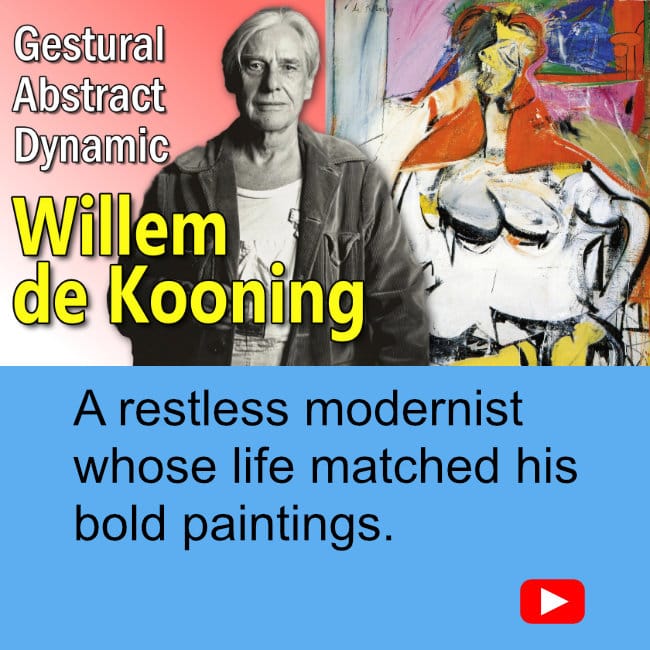 Willem de Kooning - American painter