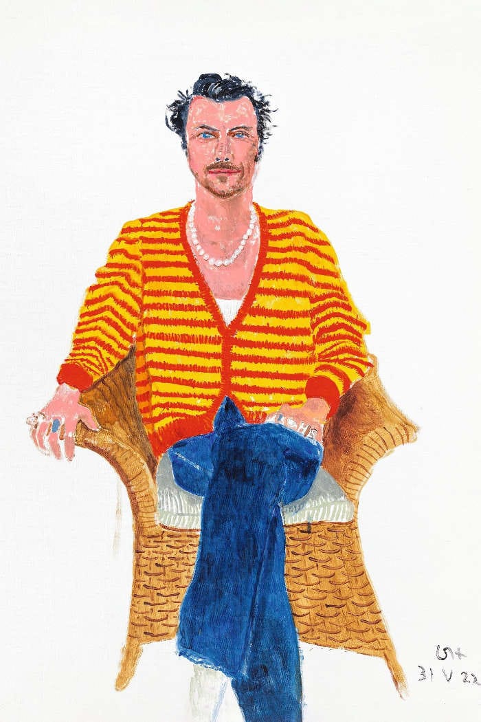David Hockney – Harry Styles 2022 David Hockney - Harry Styles 2022
